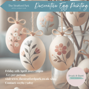 Decorative Egg Painting Friday 11th April